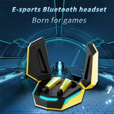 Casque Bluetooth Gaming Sports Casque intra-auriculaire Chargement extrême sans fil Suppression active du bruit Son stéréo