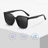 Nouveau style lunettes de soleil lunettes de soleil lunettes de soleil en nylon hommes et femmes même style lunettes pare-soleil