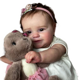 Poupée bébé 50 cm simulation étanche bébé simulé réalistes avec biberon et tétine jouets poupée poupée de simulation bébé fille