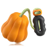 jouet interactif citrouille pour chien Avec poignée extérieur jouets de récupération pour chiens Jouet Mâcher pour chien durable
