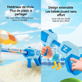 Jouet de plage 30 trous jouet robuste à tirer portée 5 mètres tube d'aspiration poignée arrondie résistant aux chutes et au jeu