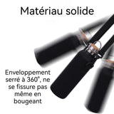 Housse verre d'eau anti-chute et isolation thermique adapté aux tasses de 1500 ml facile à transporter matériau durable noir