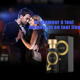 Parfum 2 pièces 50 ml 7-12 parfum de soleil parfum léger longue durée parfum de tentation de charme frais et naturel pour hommes