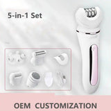 Épilateur multifonction  Épilateur pour femmes  Epilateur 5 en 1  Epilation  Aiguisage des pieds   Beauté  masser   électrique