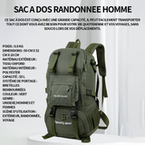 Sac a dos voyage 55L grand hydrofuge randonnée sac à dos camping sac à dos étanche sac à dos pour les sports sac a dos pour loisir