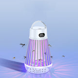 Lampe anti-moustique multifonctionnelle maison portable extérieur choc électrique anti-moustique lampe de camping deux-en-un