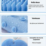Dbrosse pied 30x30cm brosse de bain gommage des pieds lavage des pieds salle de bain gommage des pieds entièrement en silicone
