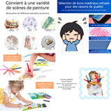 Dessin crayons 150 PCS malette de coloriage enfants aquarelle crayon enfants dessin kit crayons de couleur ensemble crayon peinture