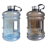 Bouteille d'eau de sport 2200 ml grande capacité facile à transporter matériau sûr adapté à une utilisation en extérieur noir bleu