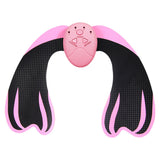Stimulateur musculaire 6 modes réglables Matériau sûr Rechargeable par USB Utilise la technologie EMS Facile à utiliser Rose