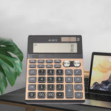 Calculatrice électronique 202x152x45MM  Affichage clair  Grand écran  Fonction vocale Calculatrice de bureau Calculatrice solaire