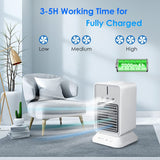 Bureau USB Mini Desktop Spray Humidification Ventilateur De Réfrigération Refroidisseur D'air Ventilateur De Climatisation