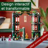 Blocs de construction 990PCS comprend des mini-figurines et une fonction de transformation choix de cadeaux d'anniversaire jouets