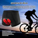 Shorts de cyclisme 70-95cm taille short de sport shorts vélo gel 3D respirant séchage rapide pantalon de cyclisme respirant silicone