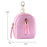 Porte-monnaie porte-carte femme Mini mignon à main multifonctionnel Double fermeture éclair multicouche porte-carte porte-monnaie