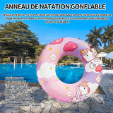 Anneau de natation  50cm diamètre anneau natation gonflable siège  gonflable pour enfants  flottant licorne siège enfants cercle