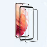 Film trempé pour téléphone portable Convient pour S21 2PCS Vision HD Protection antidéflagrante Résistant aux rayure et à l'abrasion