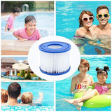 Filtre 5 x 8 x 10 cm Compatible avec les modèles Bestway de type VI Filtration haute efficacité Matériau durable Élément filtrant