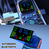 Autoradio bluetooth 5.3 récepteur d'autoradio autoradio mains libres convient aux véhicules courants 12v-24v sur le marché max 32GB