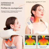 Masseur d'épaule 3 vitesses 45-50 degrés celsius température constante coussin masseur masseur de cou d'épaule cou soulagement