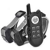 ollier anti aboiement chien avec télécommande lot de 2 rechargeable étanche 3 modes réglables collier anti aboiement pour chiens
