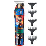 Tondeuse cheveux équipée 5 hauteurs de coupe rechargeable tondeuse avec ecran LED professionnel sans fil tondeuse cheveux hommes