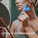 Brosse Nettoyante Visage 5300/min Instrument de beauté du visage à tête rotative à 360 degrés Contour du visage Instrument de beauté