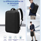 Sac à dos rigide 19l 30x15x45cm ouverture à 180 degrés pour hommes et femmes grande capacité sac à dos pour ordinateur voyage
