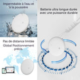 Traceur gps 32mm batterie 210mAh IP66 imperméable disponible pour valises/portefeuilles/clés GPS Utiliser uniquement android OS