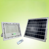 Lumière solaire de jardin  100W  15000AH Protection contre la pluie et la foudre  Télécommande intelligente  Imperméable à l'eau