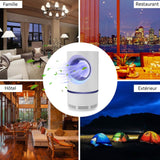 Lampe anti moustique LED USB chargement inhaler tueur d'insectes électrique lampe anti moustique lampe anti moustique interieur