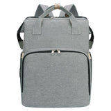 Sac à langer 40x30 cm Tissu en nylon imperméable Grande capacité de 25 L Peut contenir 3 biberons Lit extensible de 70 cm Sac à dos
