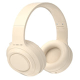 Casque Bluetooth blanc léger Casque stéréo bilatéral Bluetooth Music Active Noise Cancelling Power Long Lasting Range Headset