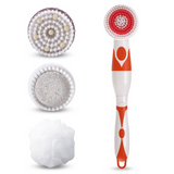 Brosse Dos Douche 388mm Tête de brosse multifonctionnelle 4-en-1 Nettoyage en profondeur Écologique Brosse De Douche éLectrique