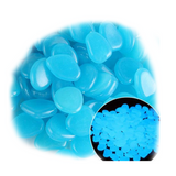 Galet lumineux cailloux 100 pièces pierres lumineuses gravier lumineux pavés herbe de jardin décoration de récipient de poissons