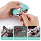 Coupe-ongles intelligent manucure entièrement automatique broyeur de manucure électrique coupe-ongles pour bébé