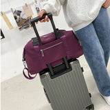 Sac de rangement de sac de voyage léger de grande capacité sac de bagage de séparation sec et humide de remise en forme portable