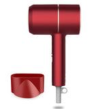 Sèche-cheveux 750w Haute puissance mini Réglage à trois vitesses Contrôle intelligent de la température Volume d'air élevé rouge