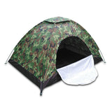 Tente de camping 200x100x105CM Tente de camouflage manuelle pour voyage en plein air, une personne, une seule couche protection UV