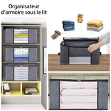 Boîte de rangement 3PCS 50x40x35cm boîte de rangement pour chapeaux boite de rangement vetement sac de rangement pour couettes