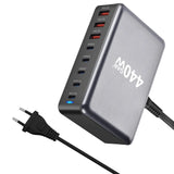 Multiprise multifonctionnel 440w pd 8 en 1 avec 5 typec et 3 USB charge rapide chargeur USB de bureau avec socle chargeur USB c