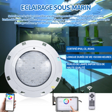 Lumière piscine LED 35w DC12v 6500k IP68 RGB lumière de piscine coloré paysage sous-marin extérieur étang à poissons lumière étanche