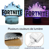 Veilleuse 7 Couleurs Lampe Veilleuse LED USB Télécommande Touch Chambre Décoration Lamp de Table Cadeau Veilleuse 3D Acrylique