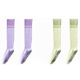 haussettes de yoga 2PCS pour mollets antidérapant haute élasticité léger et antidérapant chaussettes de sport bas de contention