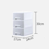 Organisateur de bureau en plastique petit meuble de rangement à tiroirs étagère dossier boîte de rangement divers modèle simple