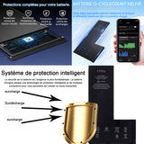 Batterie Premium de Remplacement pour iPhone 11Pro 3046mAh Identique à l'Original Kit Outils Professionnels et adhésif écran Inclus