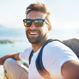 Lunettes de soleil intelligentes uv400 avec microphone antibruit bluetooth 5.0 avec haut-parleur bluetooth pour android et IOS