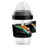Bouteille d'eau 400ml air bouteille aromatisée avec 1 anneau d'arôme de café arôme de café riche et naturel bouteille réutilisable