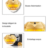Parfum PASSIONOVA 80ml floral et fruité parfum femme petite parka or diamant eau de toilette parfum longue durée parfum eau toilette