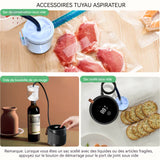 Scellage sous vide électrique 500cc 80kpa 3,5l type-c scellage sous vide pour bocaux scellant sous vide kit de scellage sous vide